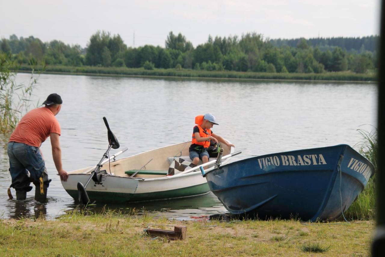 Vigio Brasta Camping Электренай Экстерьер фото