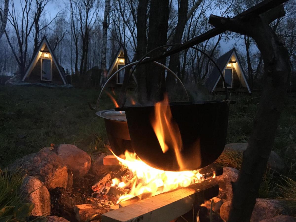 Vigio Brasta Camping Электренай Экстерьер фото