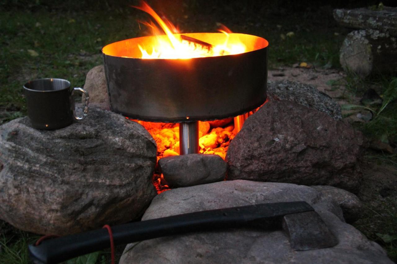 Vigio Brasta Camping Электренай Экстерьер фото