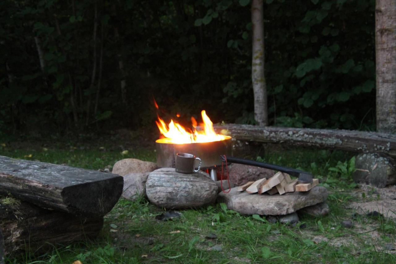 Vigio Brasta Camping Электренай Экстерьер фото